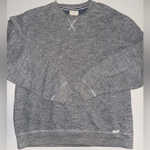 ORIGINAL WEATHERPROOF VINTAGE Large GRAY PULLOVER SWEATSHIRT LONG SLEEVE - Picture 1 of 8